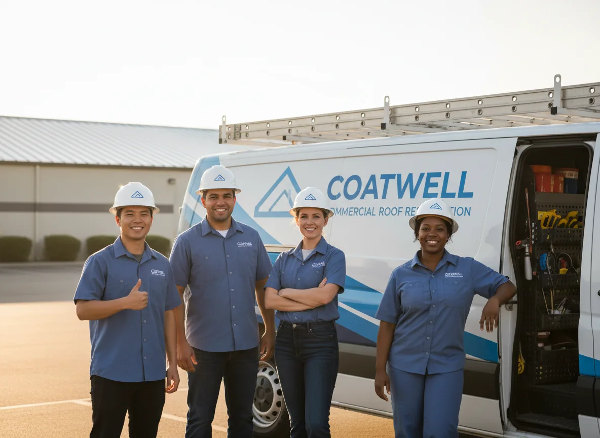 Commercial roof coating company in Clearlake Oaks, CA
